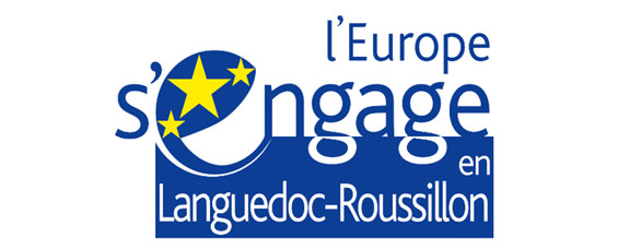 Logo L'Europe s'engage en Languedoc Roussillon