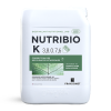 Visuel du bidon de biostimulant nutritionnel Potassium créé par Frayssinet : le NUTRIBIO K