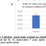 Résultats d'essais GC