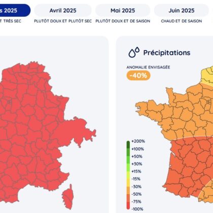 Prévisions météo du printemps 2025